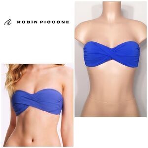 Robin Piccone Bandeau bikini top.